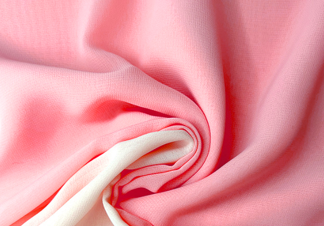 chiffon red